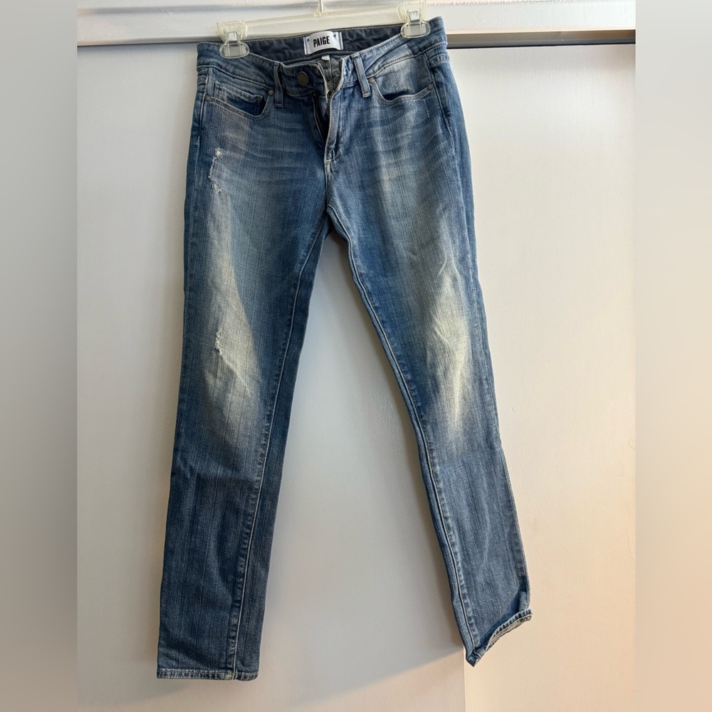 PAIGE Straight Leg Jeans - Size 27